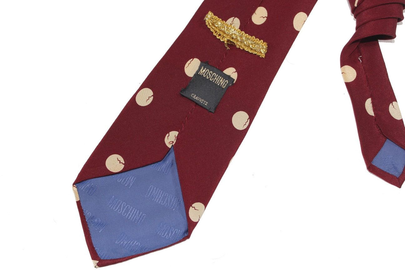 Moschino Moschino silk tie polka dot Size ONE SIZE - 2 Thumbnail
