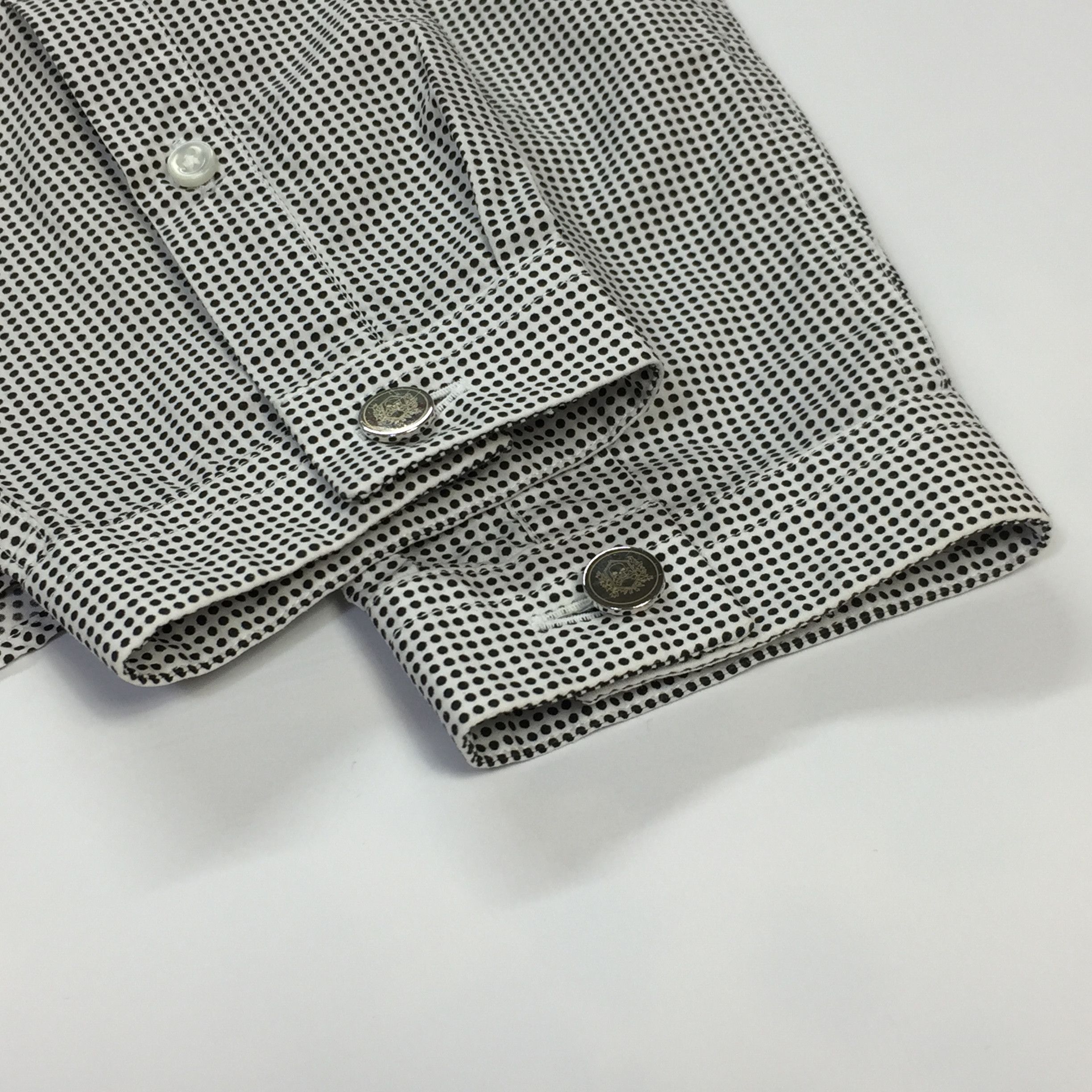Designer × Japanese Brand × The Kooples The Kooples Men's Classic Button-down Fitted Shirt Size US M / EU 48-50 / 2 - 6 Thumbnail