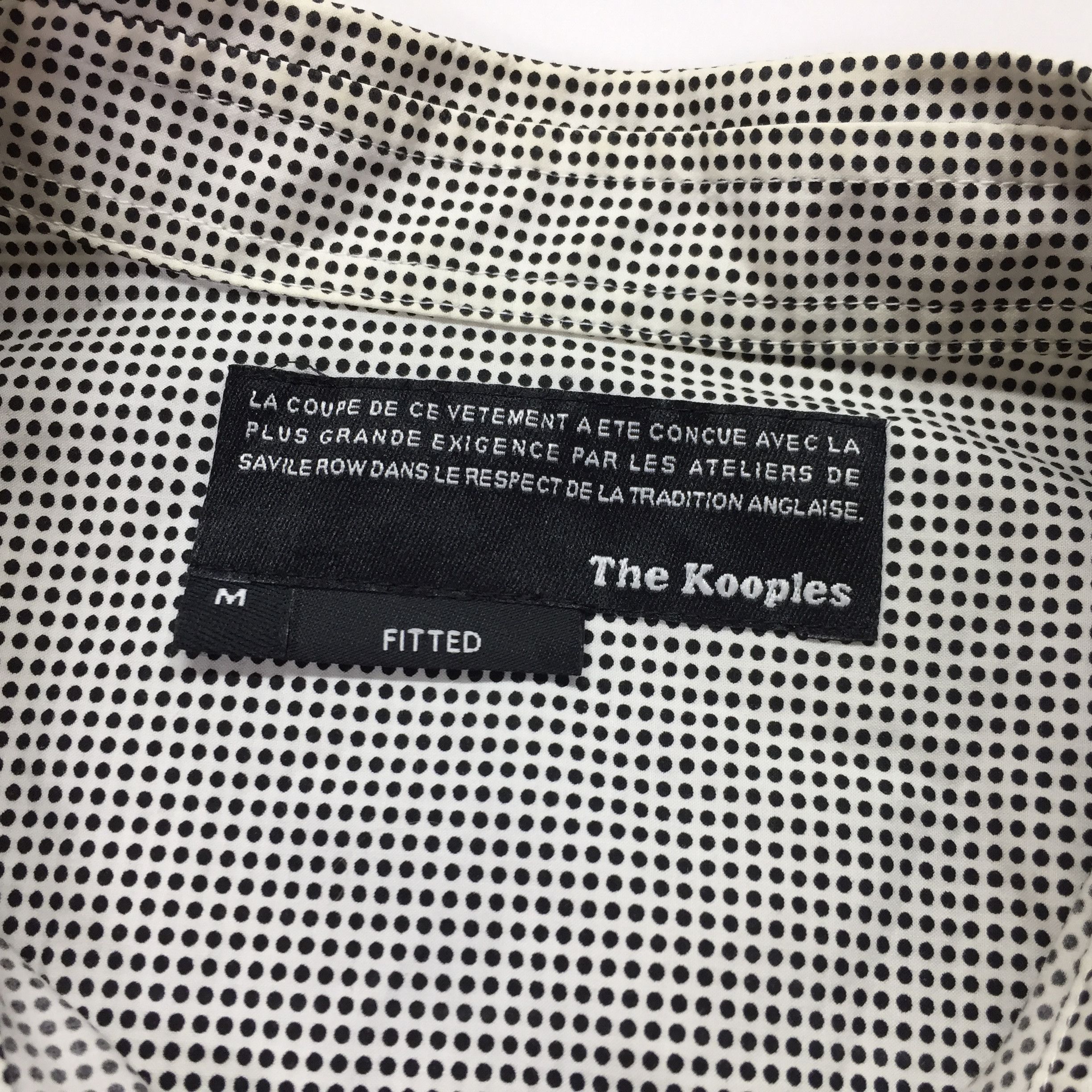 Designer × Japanese Brand × The Kooples The Kooples Men's Classic Button-down Fitted Shirt Size US M / EU 48-50 / 2 - 4 Thumbnail