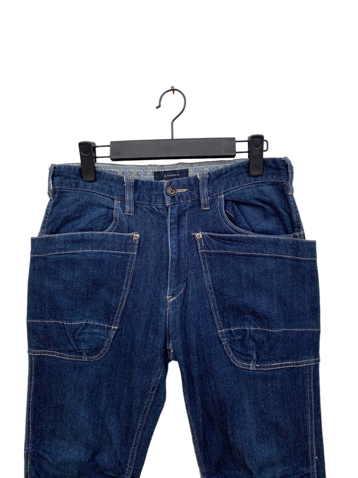 Japanese Brand Vintage Rageblue Gardening Carpenter Worker Pant Size US 30 / EU 46 - 1 Thumbnail