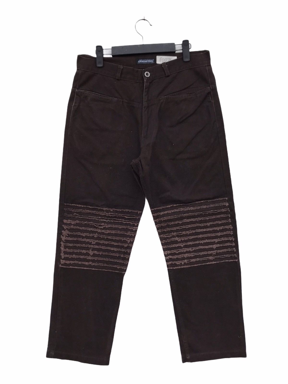 image of Avant Garde Quench Design Pant in Brown, Men's (Size 32)
