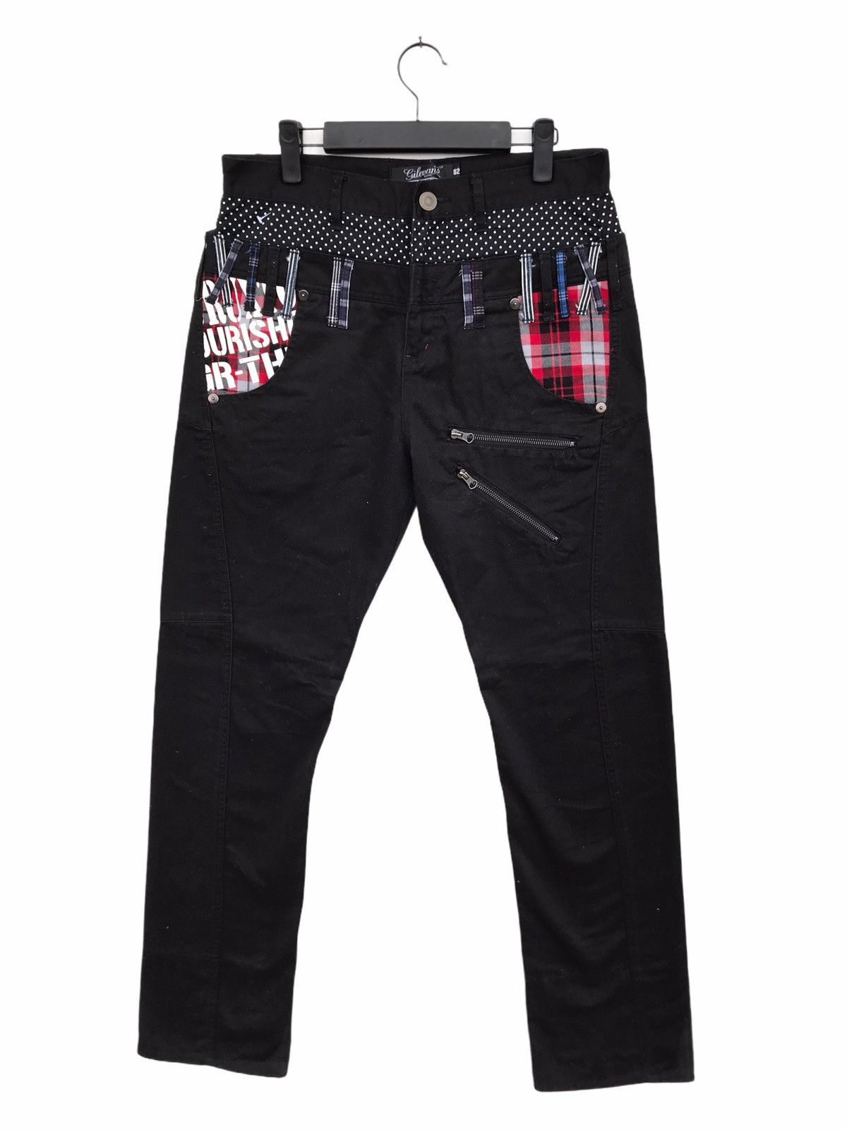 Japanese Brand Gillevans Double Waist Size US 32 / EU 48 - 2 Thumbnail