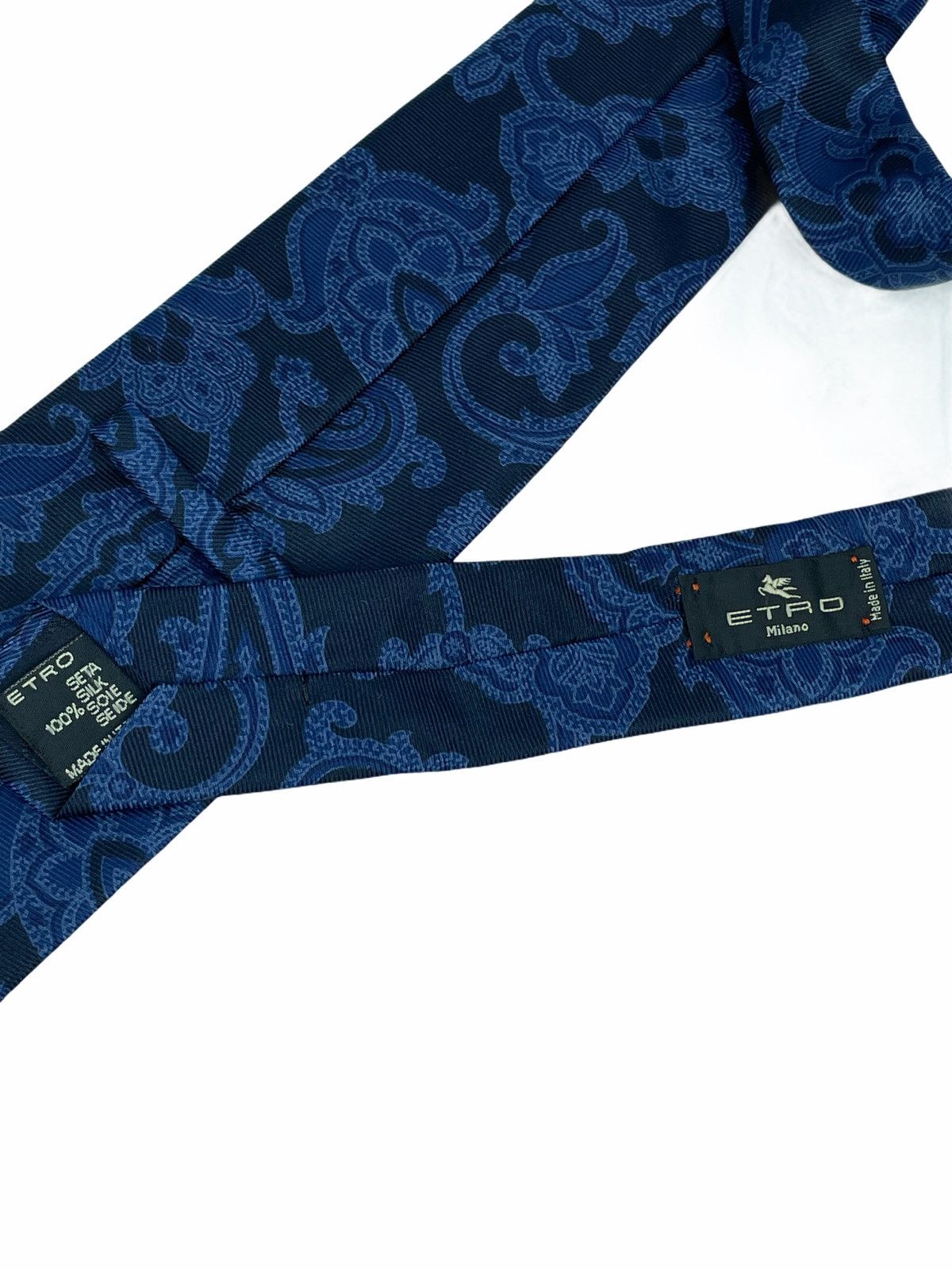 Etro Etro Graphic Silk Necktie Size ONE SIZE - 6 Thumbnail