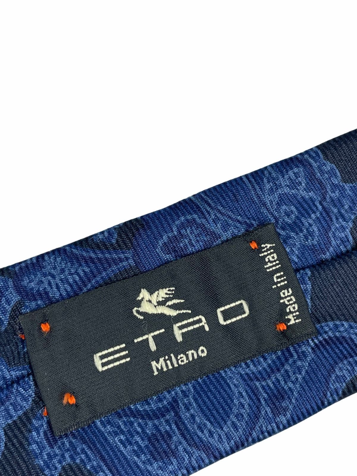 Etro Etro Graphic Silk Necktie Size ONE SIZE - 5 Thumbnail