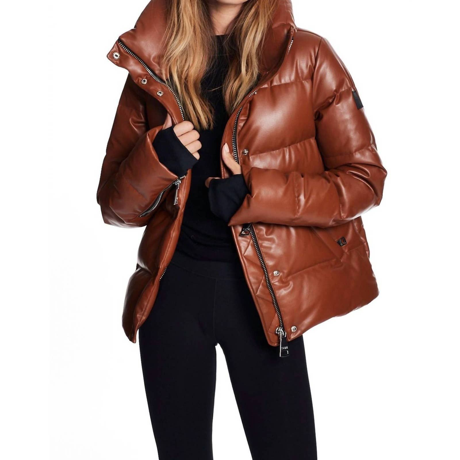 SAM. Vegan Leather Isabel Jacket In Saddle | Grailed