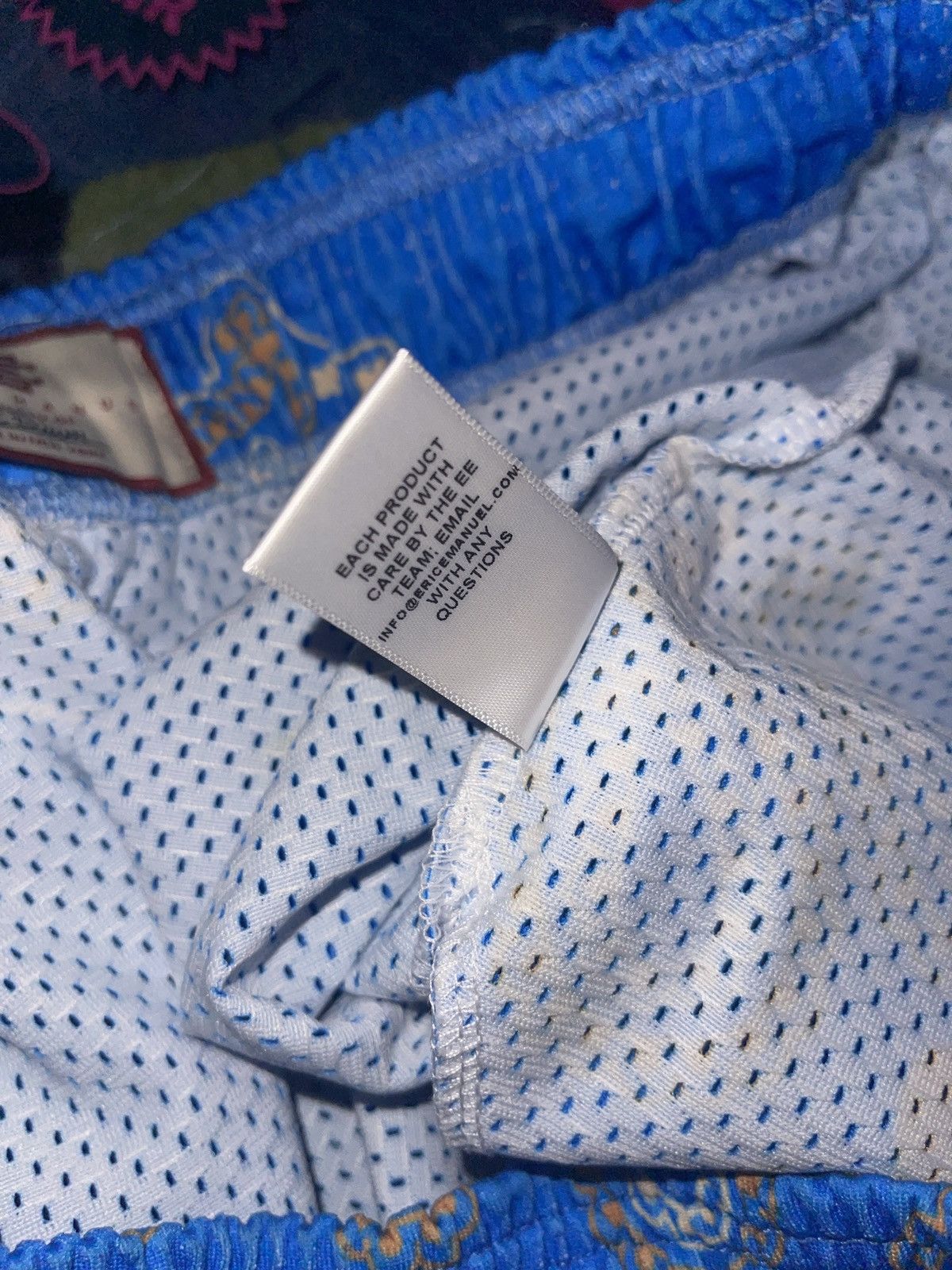 Eric Emanuel (M) RARE ERIC EMANUEL BLUE PAISL-EE Size US 32 / EU 48 - 6 Thumbnail