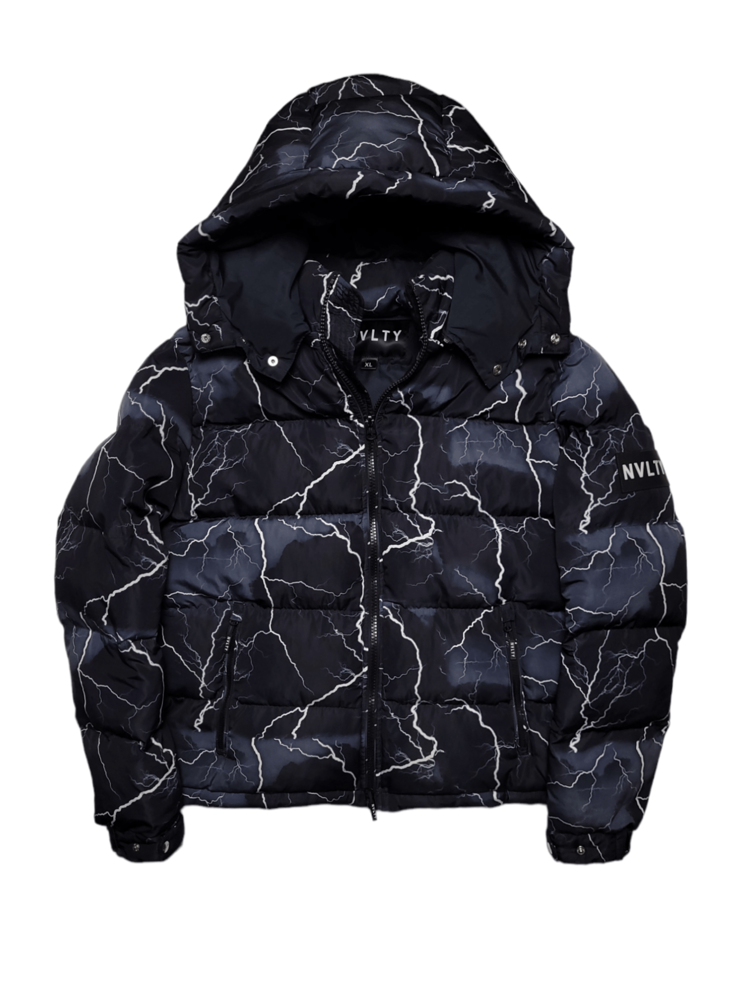 Designer NVLTY storm puffer jacket drill uk | Grailed