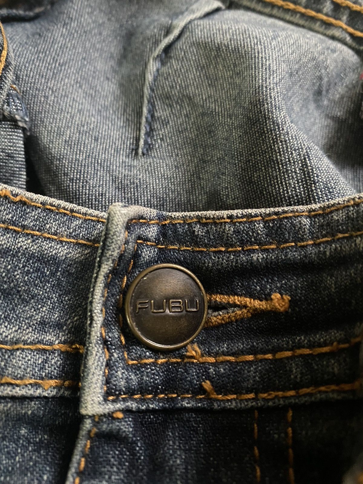 Fubu × Vintage Vintage Fubu Denim Carpenter Jeans Size US 27 - 6 Thumbnail