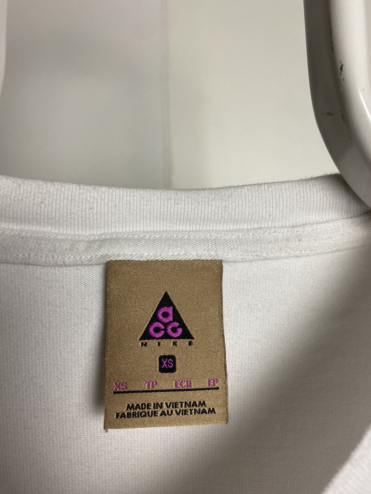 Nike Nike ACG sweatshirt cargo big nylon pocket white Size US XS / EU 42 / 0 - 3 Thumbnail