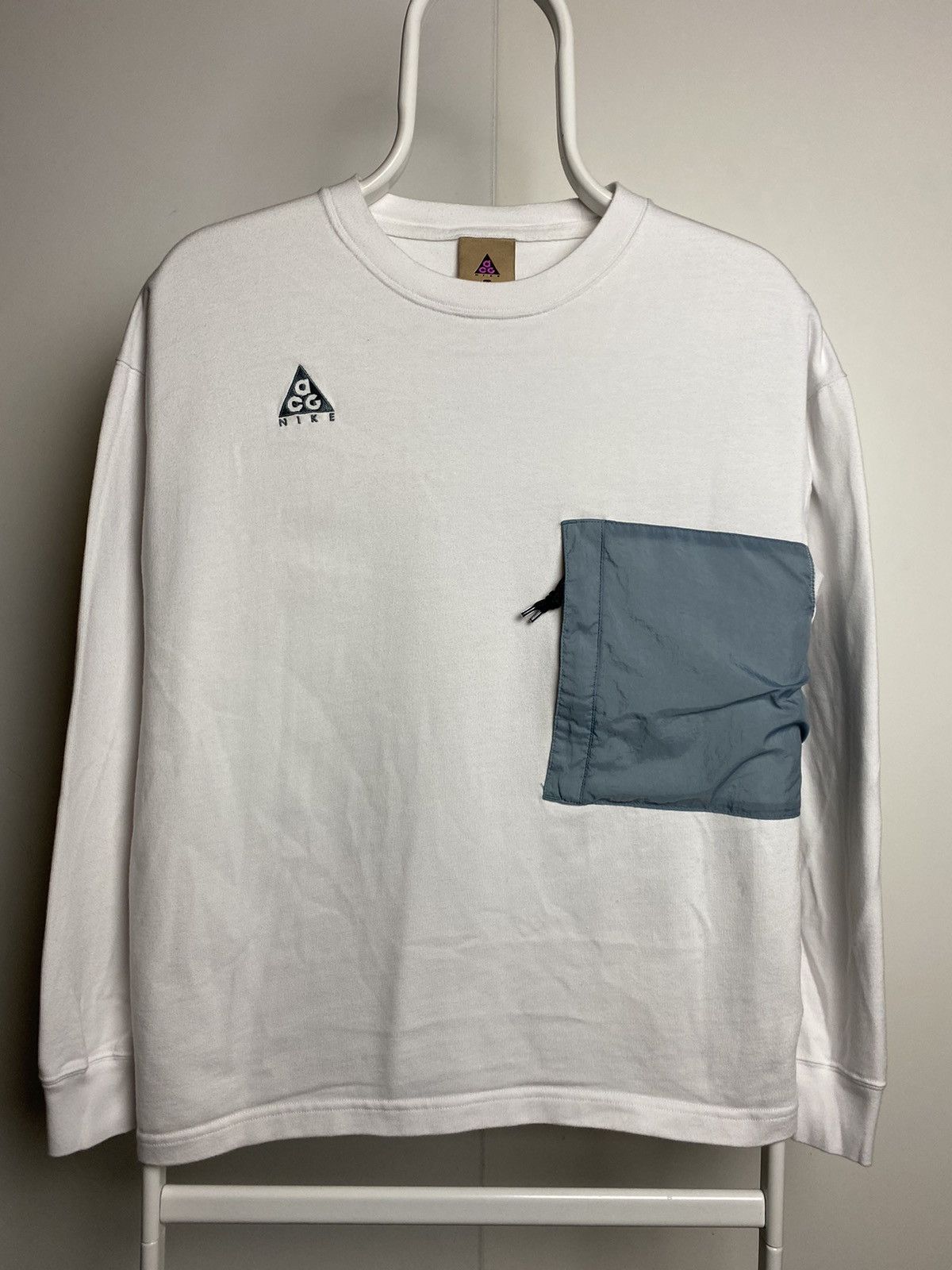 Nike Nike ACG sweatshirt cargo big nylon pocket white Size US XS / EU 42 / 0 - 1 Thumbnail