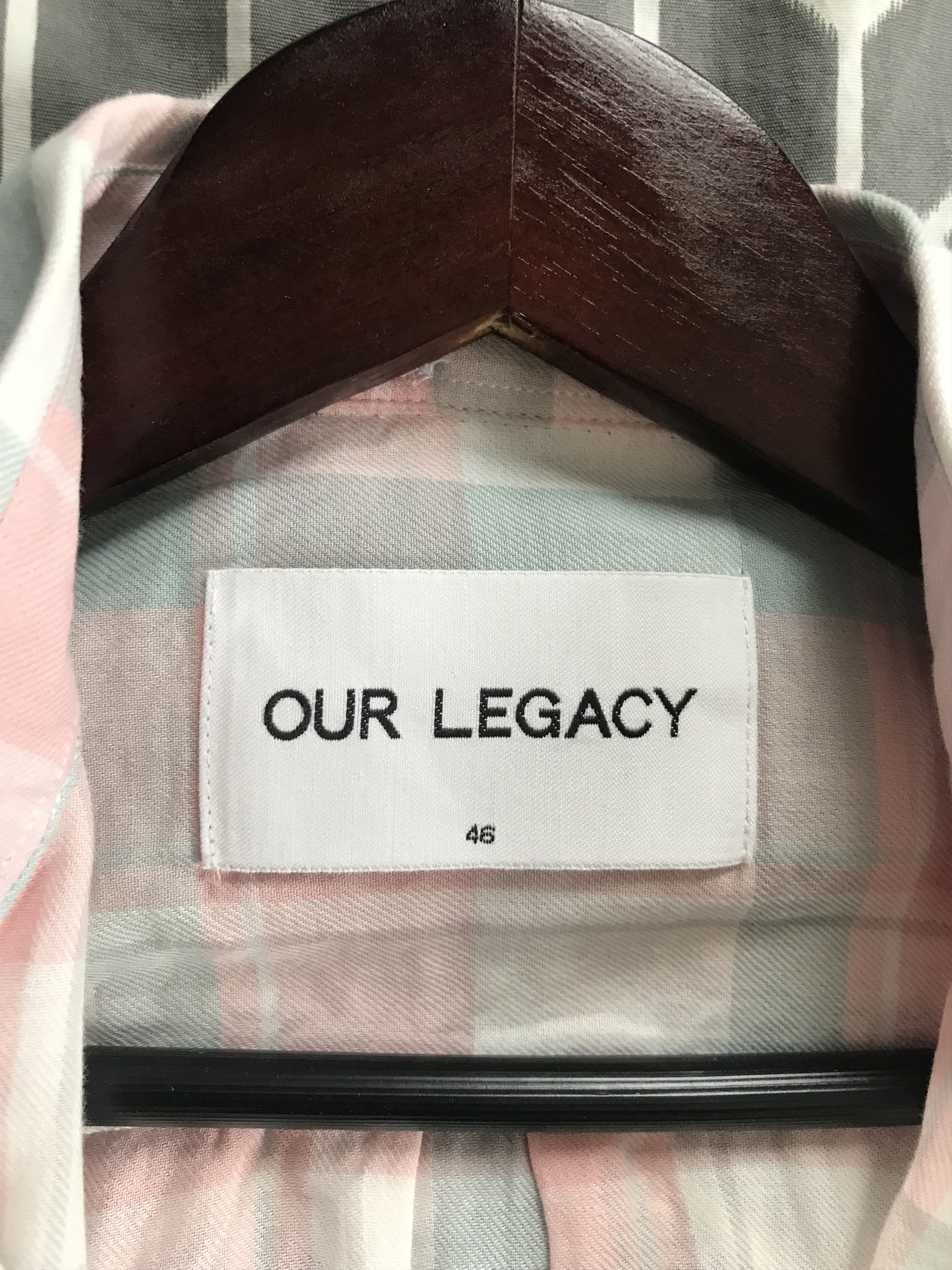 Our Legacy 1940's Longsleeve Pink Check Shirt Size US S / EU 44-46 / 1 - 3 Thumbnail