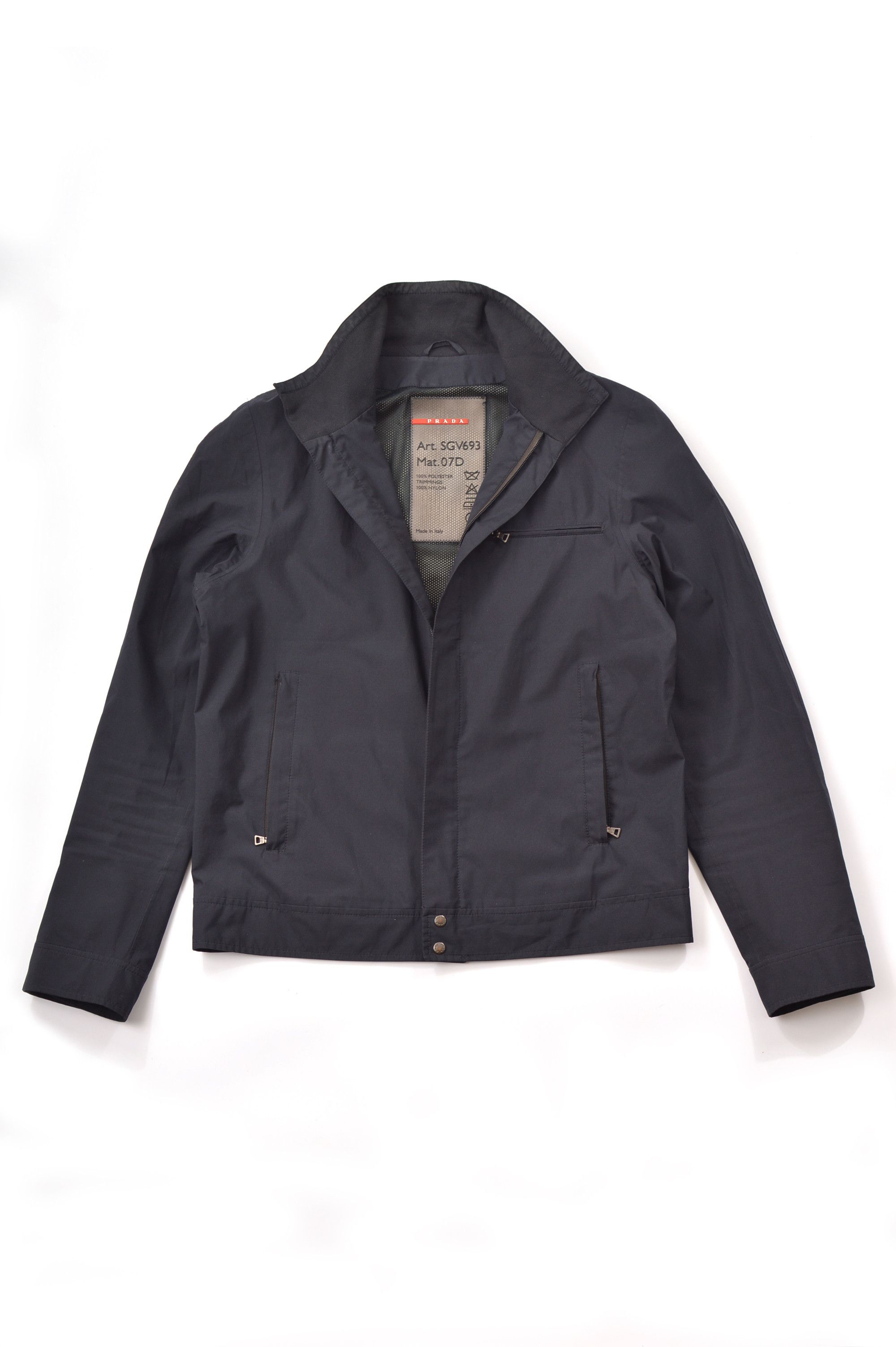 Vintage jacket Prada big logo | eBay