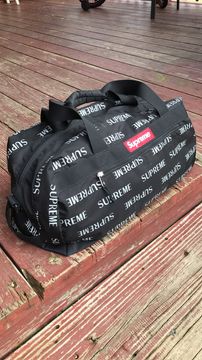 Supreme 3 M Reflective Repeat Duffle Bag | Grailed