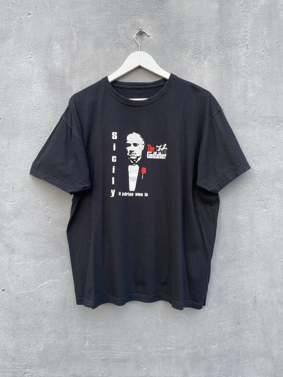 Vintage 1999 The Godfather Siciiy Il Padrino Rose T Shirt