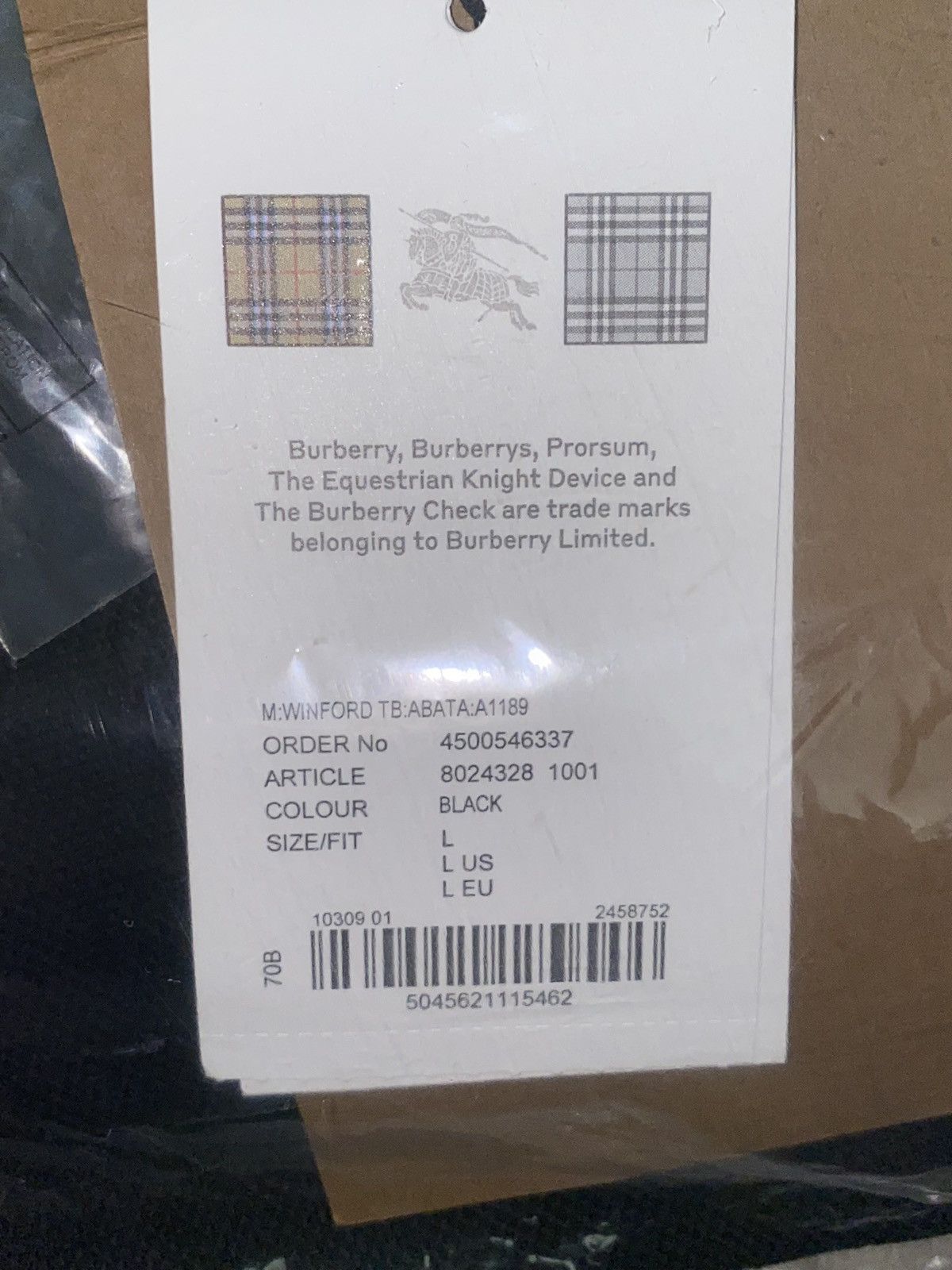Burberry Burberry Polo Size US L / EU 52-54 / 3 - 9 Thumbnail