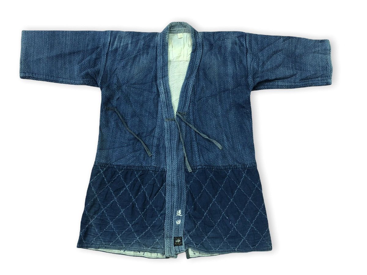 Indigo Indigo Kimono Missing Tag Size US L / EU 52-54 / 3 - 1 Thumbnail