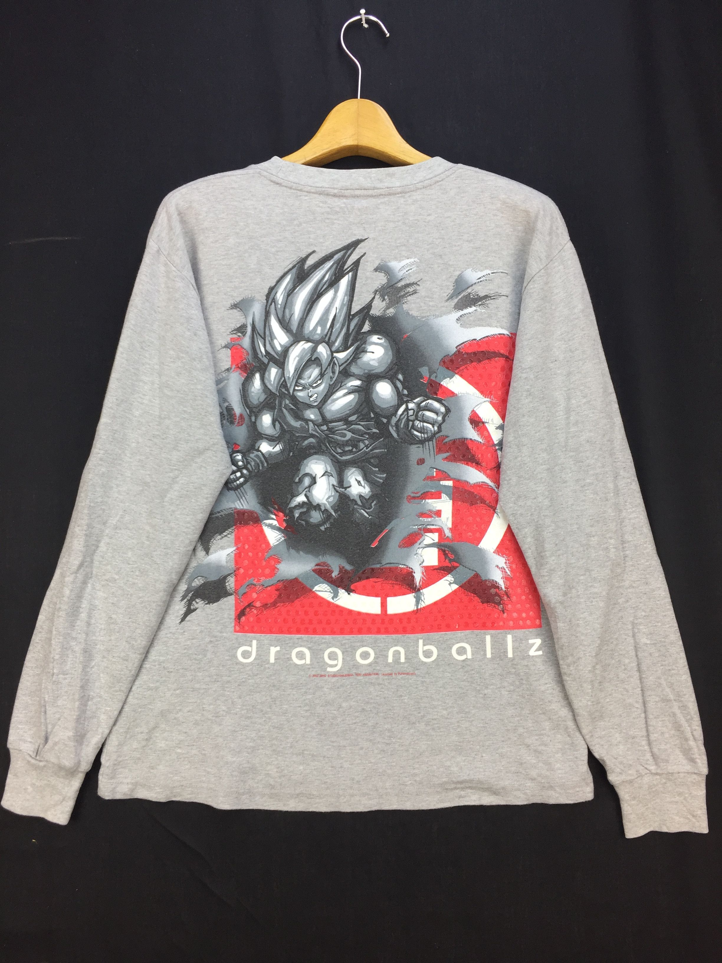 Anime VINTAGE 2002 DRAGON BALL LONG SLEEVE SHIRT Size US M / EU 48-50 / 2 - 1 Thumbnail