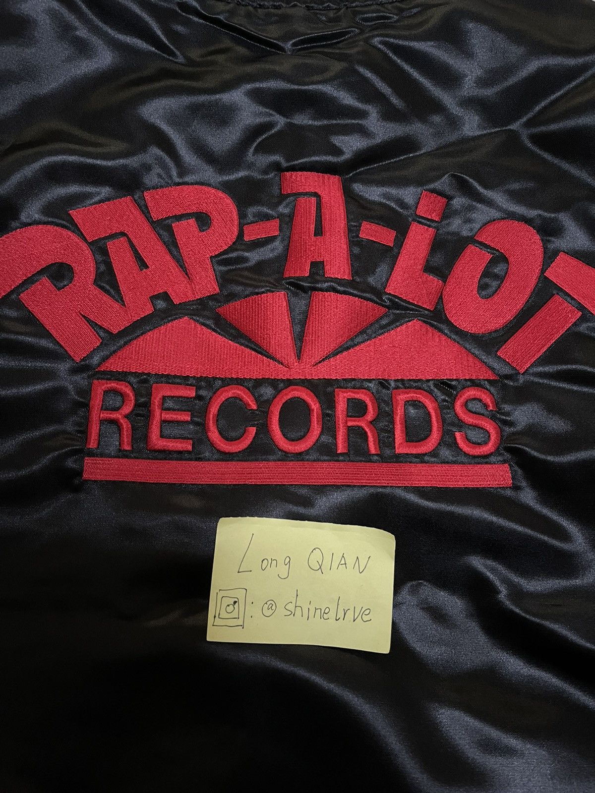 Supreme Supreme rap a lot records satin Jacket Size US S / EU 44-46 / 1 - 7 Thumbnail