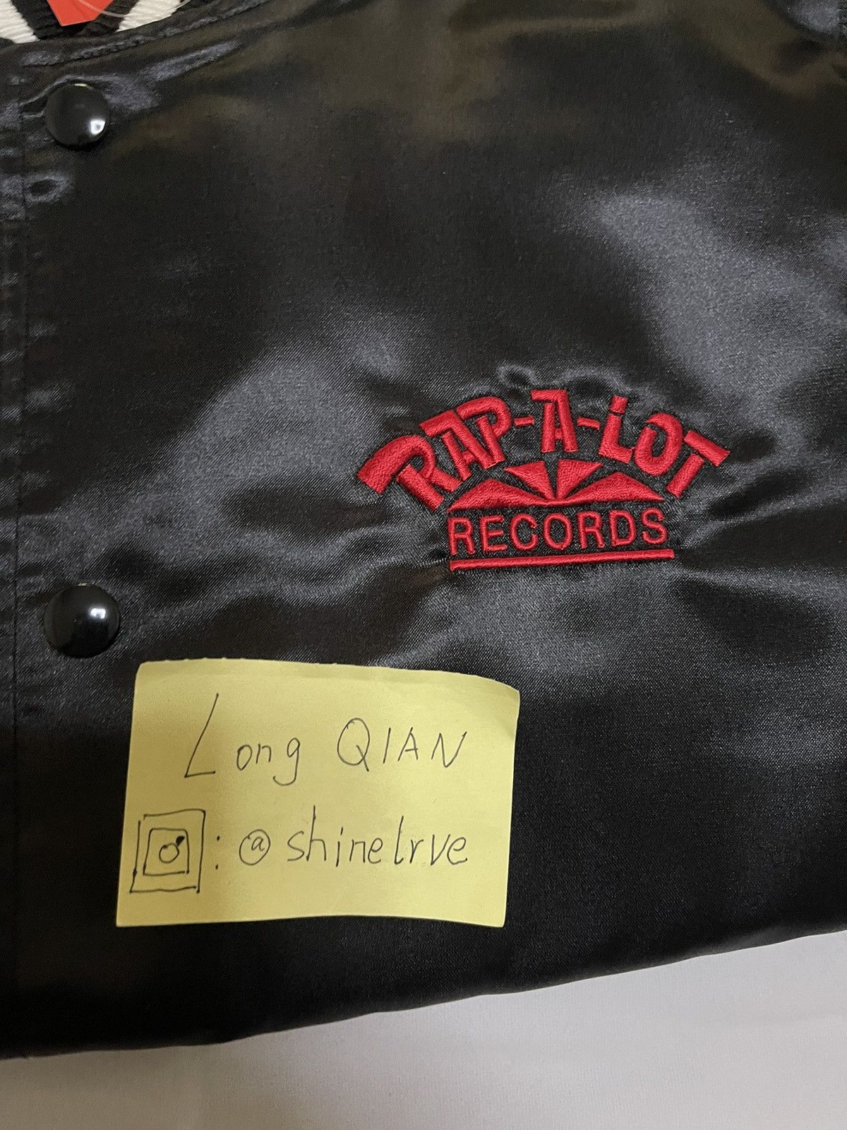 Supreme Supreme rap a lot records satin Jacket Size US S / EU 44-46 / 1 - 5 Thumbnail
