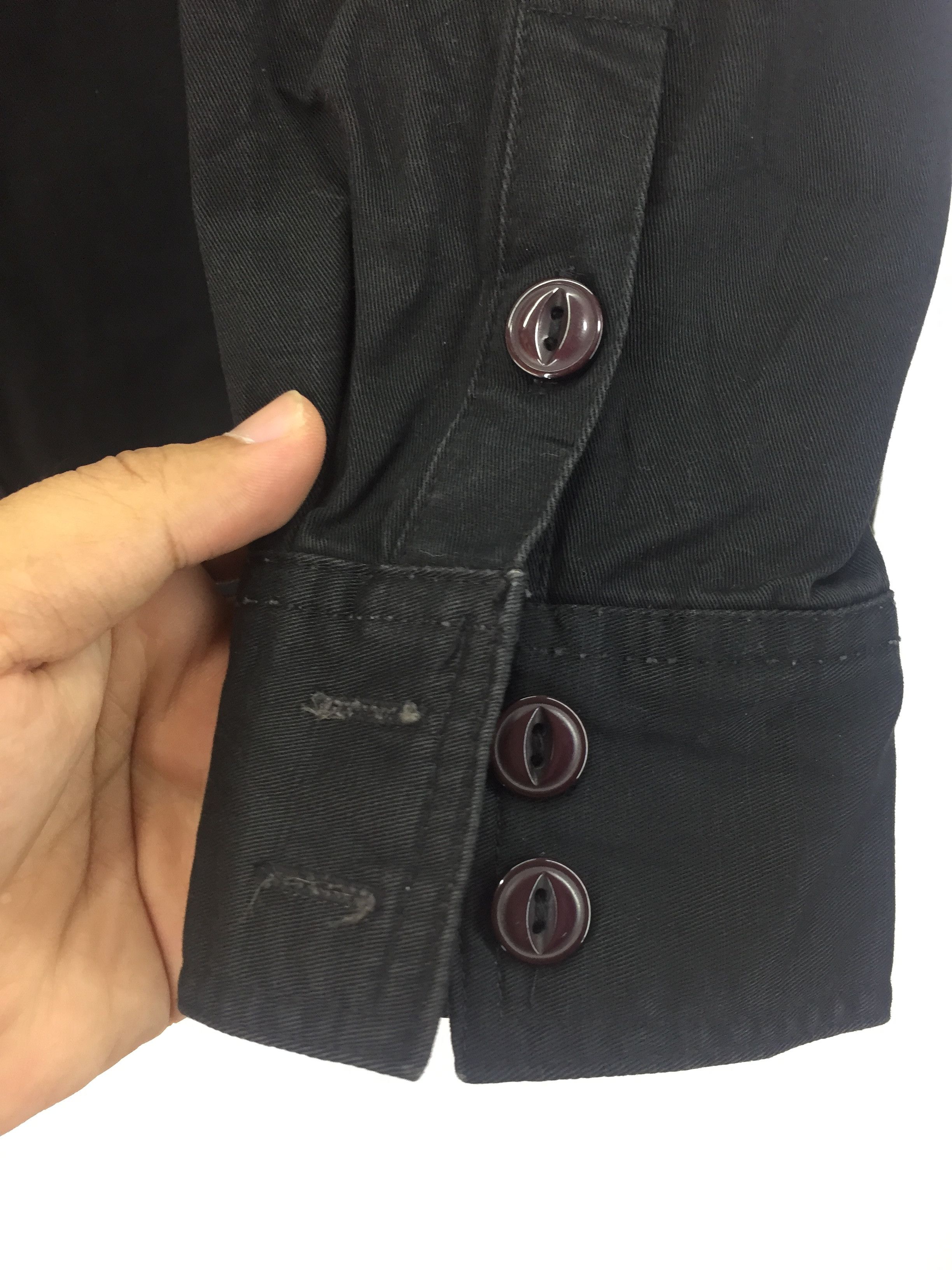 Japanese Brand BLACK FLAME X LIL HEART EMBROIDERY DESIGNER SHIRT Size US M / EU 48-50 / 2 - 6 Thumbnail