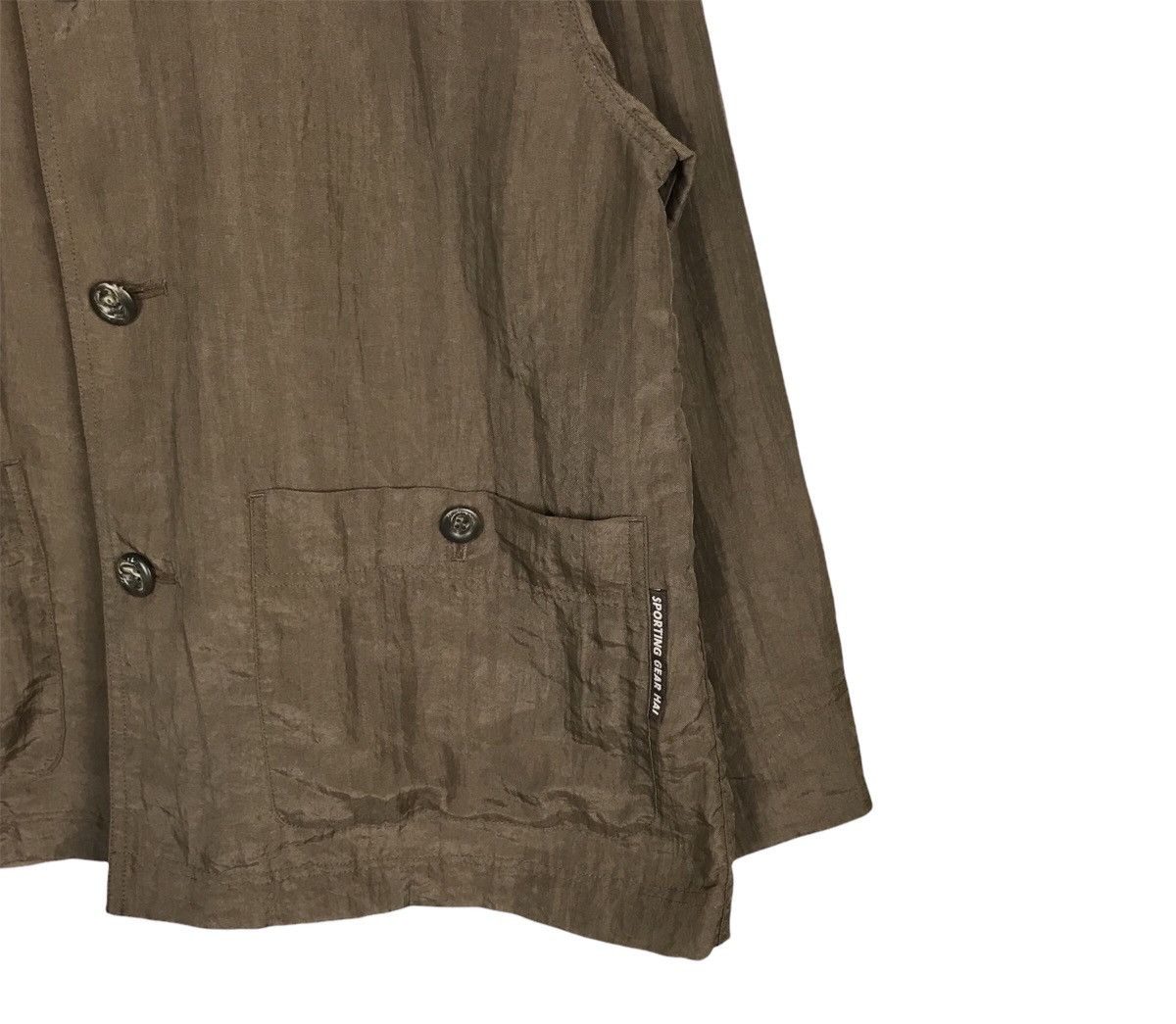 Hai Sporting Gear × Issey Miyake Vintage Hai Sporting Gear Button up by Issey Miyake Size US M / EU 48-50 / 2 - 5 Thumbnail