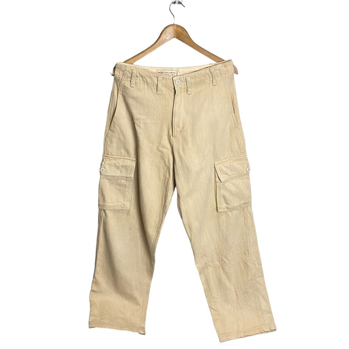 Blue Blue Japan HR Market by seilin denim cargo pant Size US 32 / EU 48 - 5 Thumbnail