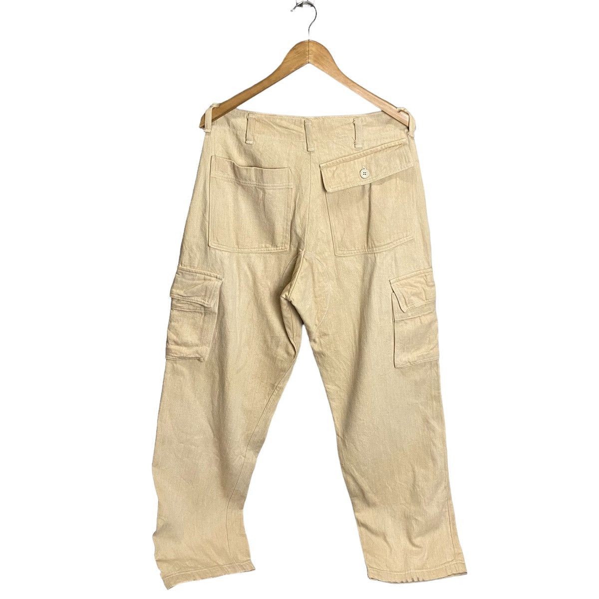 Blue Blue Japan HR Market by seilin denim cargo pant Size US 32 / EU 48 - 6 Thumbnail