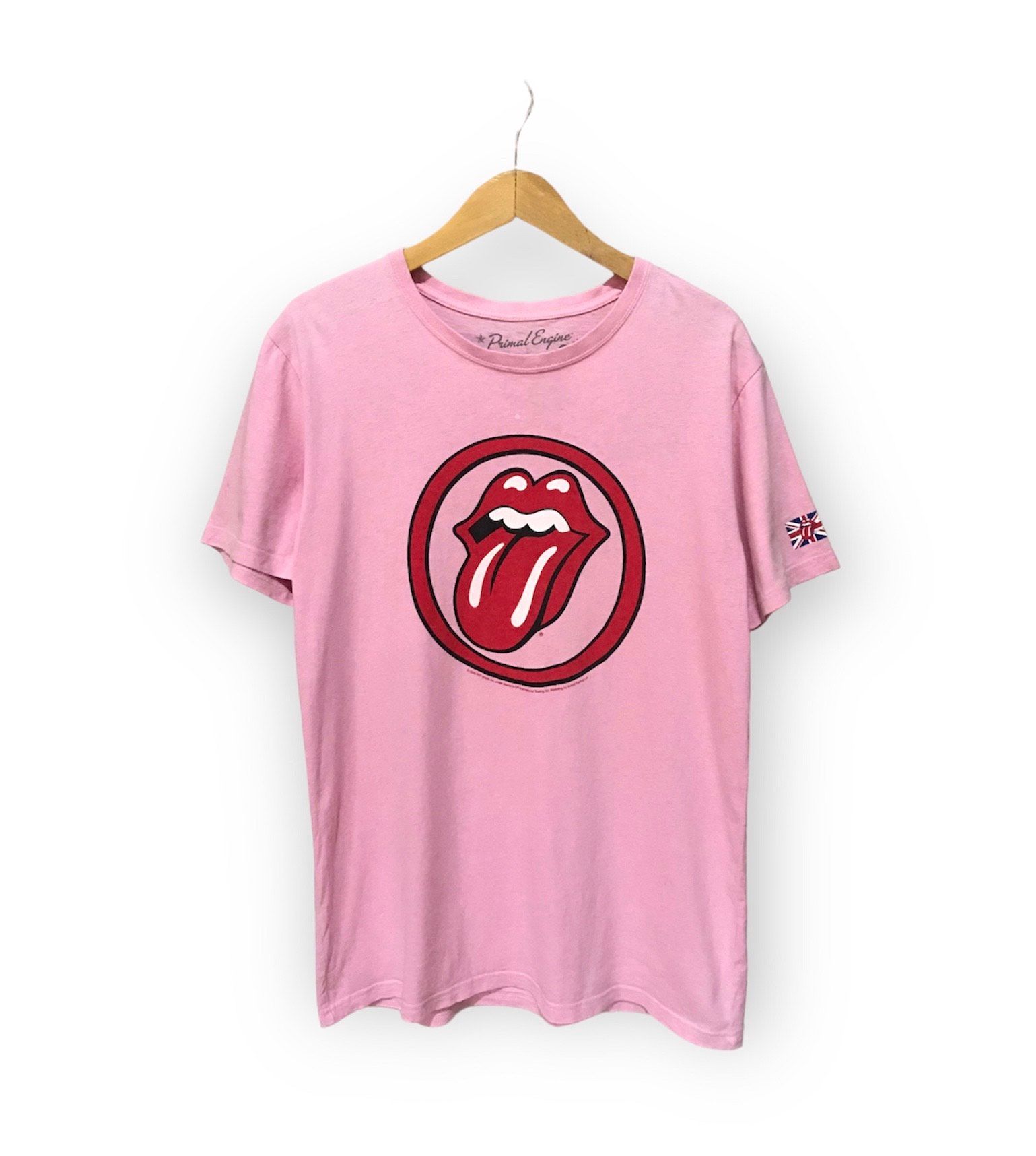 The Rolling Stones Rare The rolling Stones X japanese market pink t shirt Size US L / EU 52-54 / 3 - 1 Preview