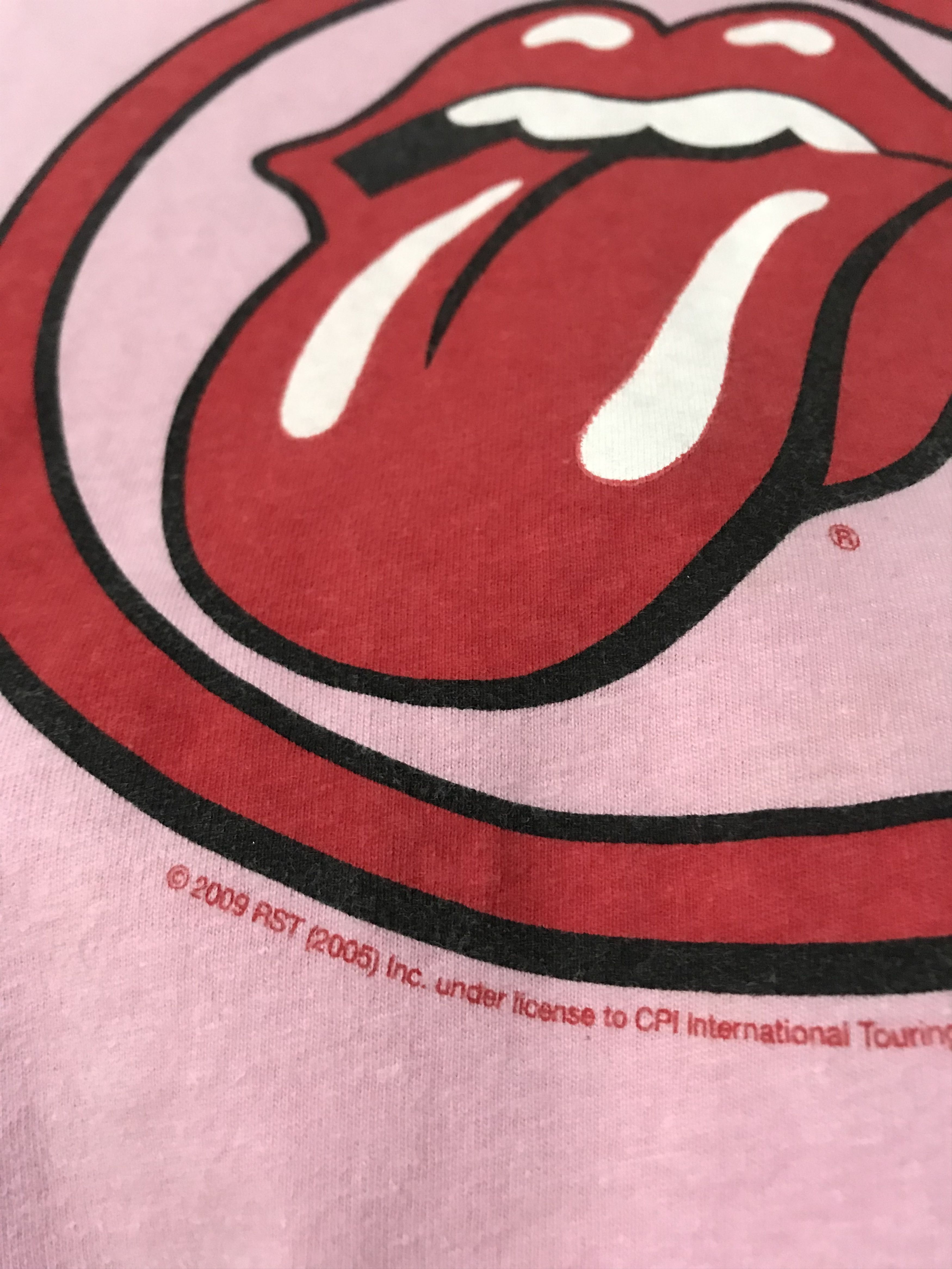 The Rolling Stones Rare The rolling Stones X japanese market pink t shirt Size US L / EU 52-54 / 3 - 7 Preview