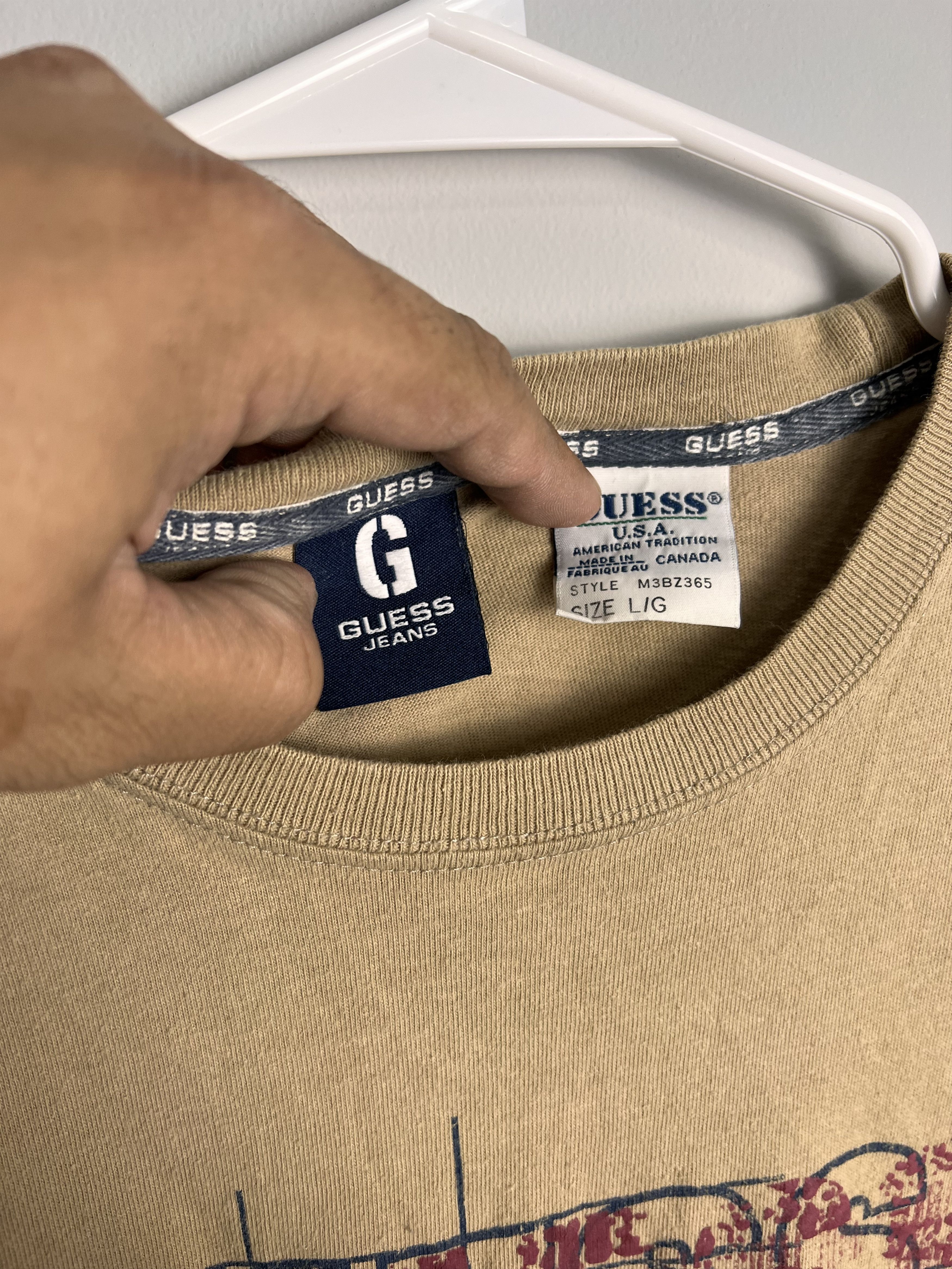 Guess Vintage - Guess - Made in USA Size US L / EU 52-54 / 3 - 3 Thumbnail
