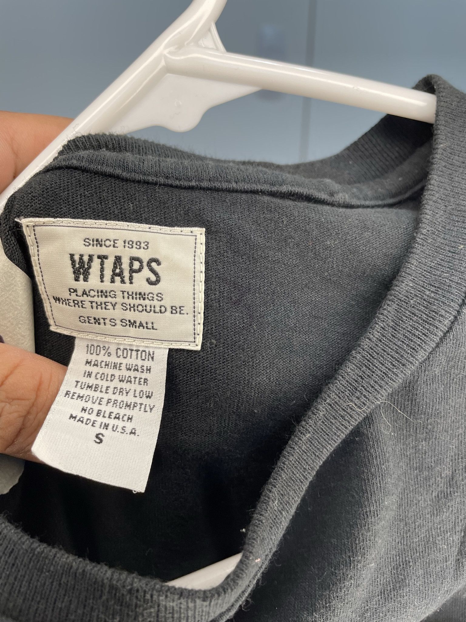 Wtaps Wtaps Made in USA Blank Tee Size US S / EU 44-46 / 1 - 2 Thumbnail