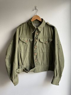 Vintage Vintage 1960's British Army Denim Combat Jacket | Grailed