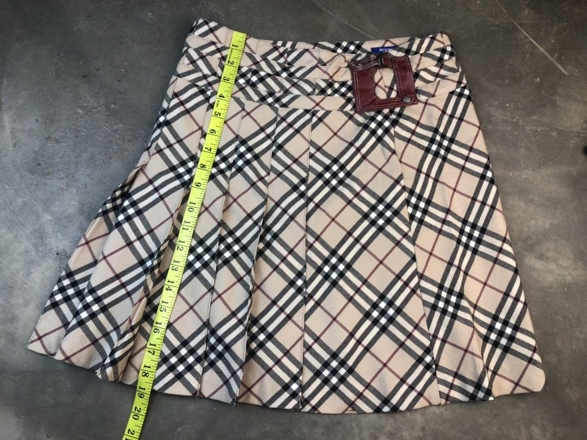 Burberry Burberry London Checkered Mini Skirt Size 27" / US 4 / IT 40 - 4 Thumbnail
