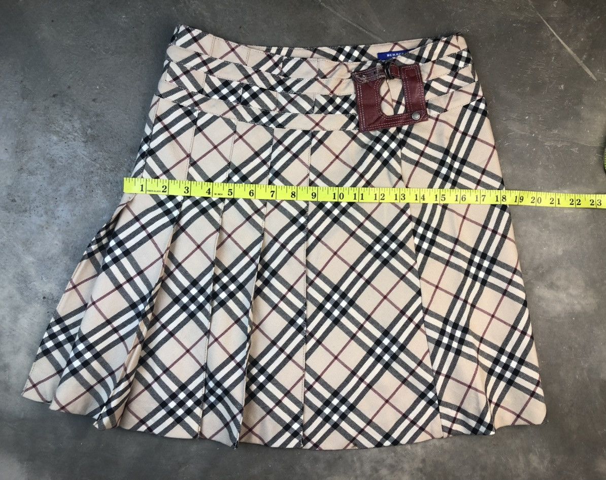 Burberry Burberry London Checkered Mini Skirt Size 27" / US 4 / IT 40 - 5 Thumbnail
