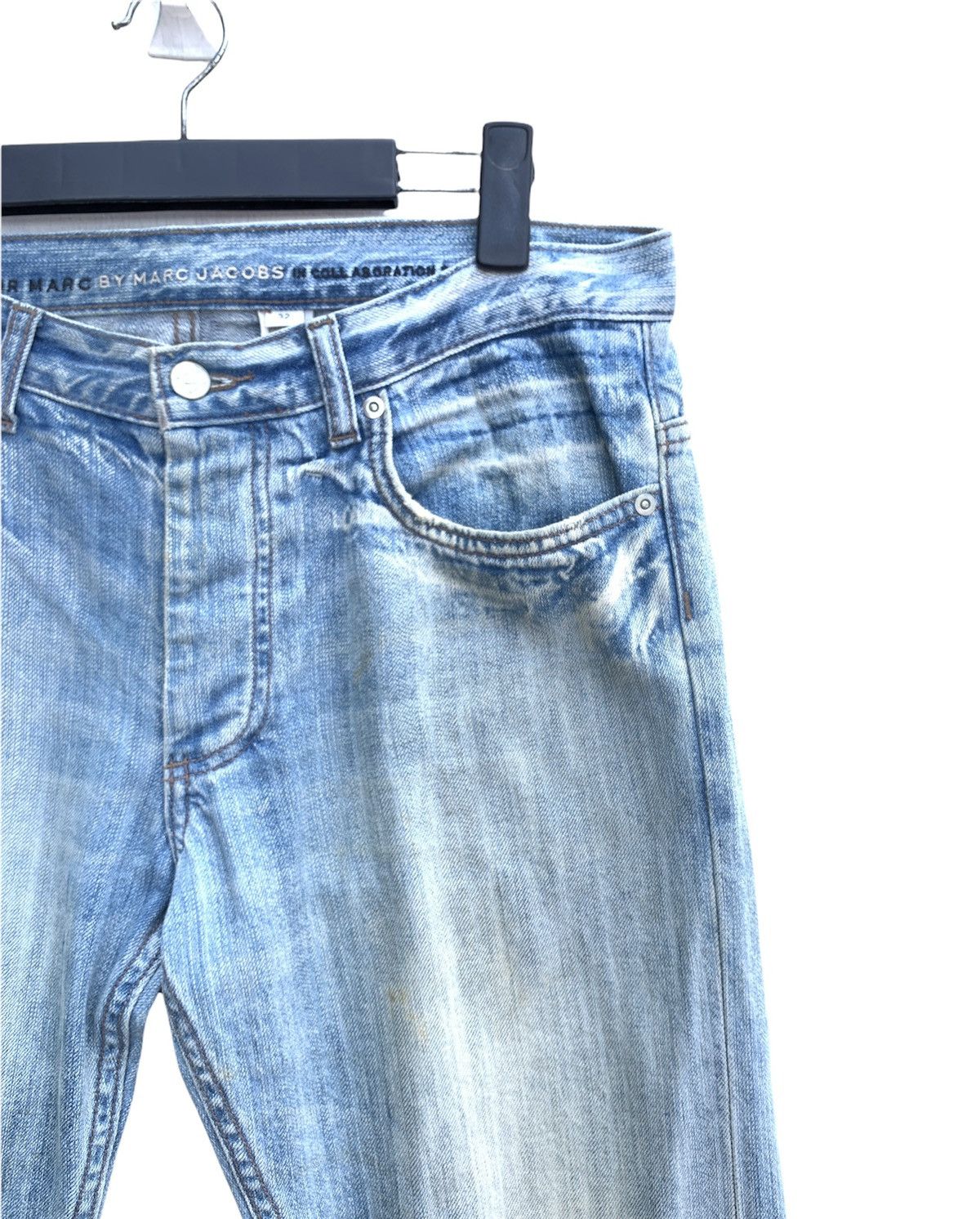 Marc Jacobs × Marc by Marc Jacobs × Vintage Vintage Marc Jacobs Distressed Denim Size US 34 / EU 50 - 8 Thumbnail