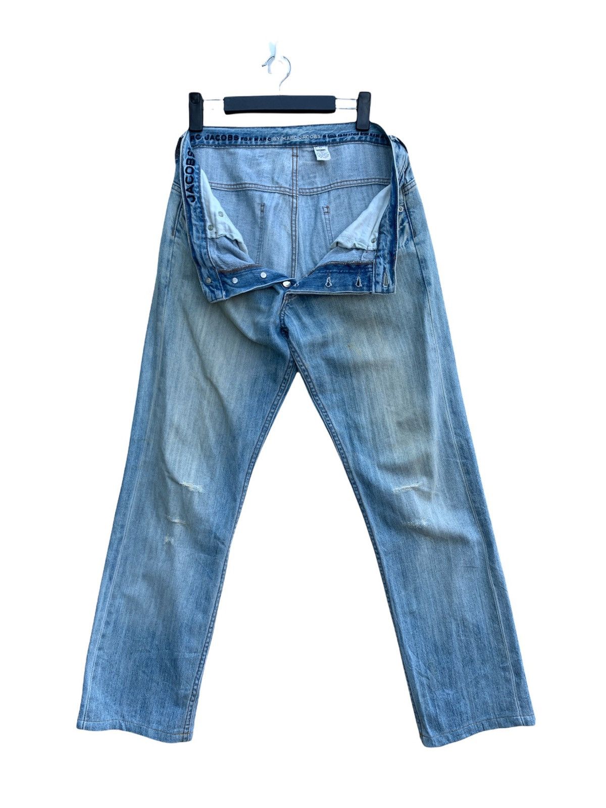 Marc Jacobs × Marc by Marc Jacobs × Vintage Vintage Marc Jacobs Distressed Denim Size US 34 / EU 50 - 15 Thumbnail