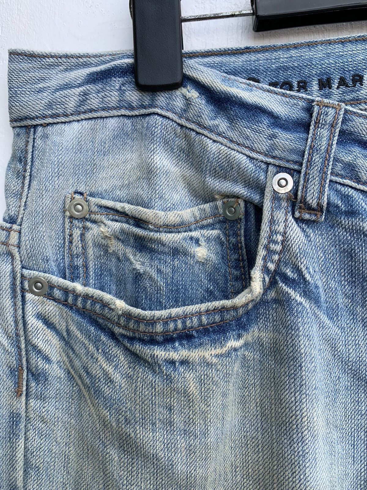 Marc Jacobs × Marc by Marc Jacobs × Vintage Vintage Marc Jacobs Distressed Denim Size US 34 / EU 50 - 9 Thumbnail