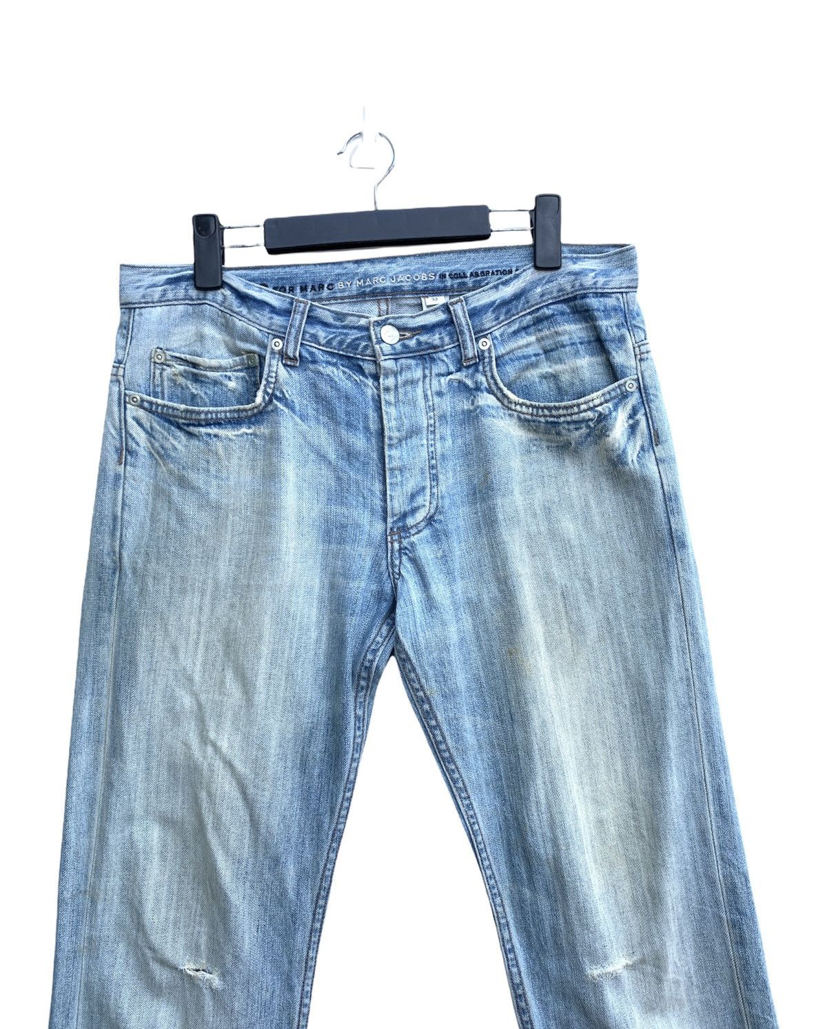 Marc Jacobs × Marc by Marc Jacobs × Vintage Vintage Marc Jacobs Distressed Denim Size US 34 / EU 50 - 3 Thumbnail