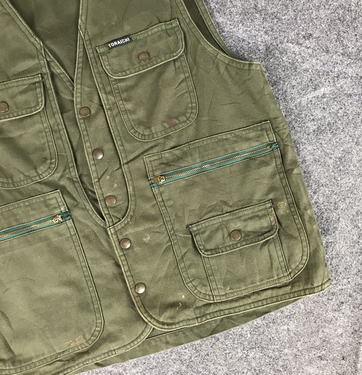 Japanese Brand × Vintage 🔥Very Hard Rare Vintage Vest🔥 Size US S / EU 44-46 / 1 - 4 Thumbnail