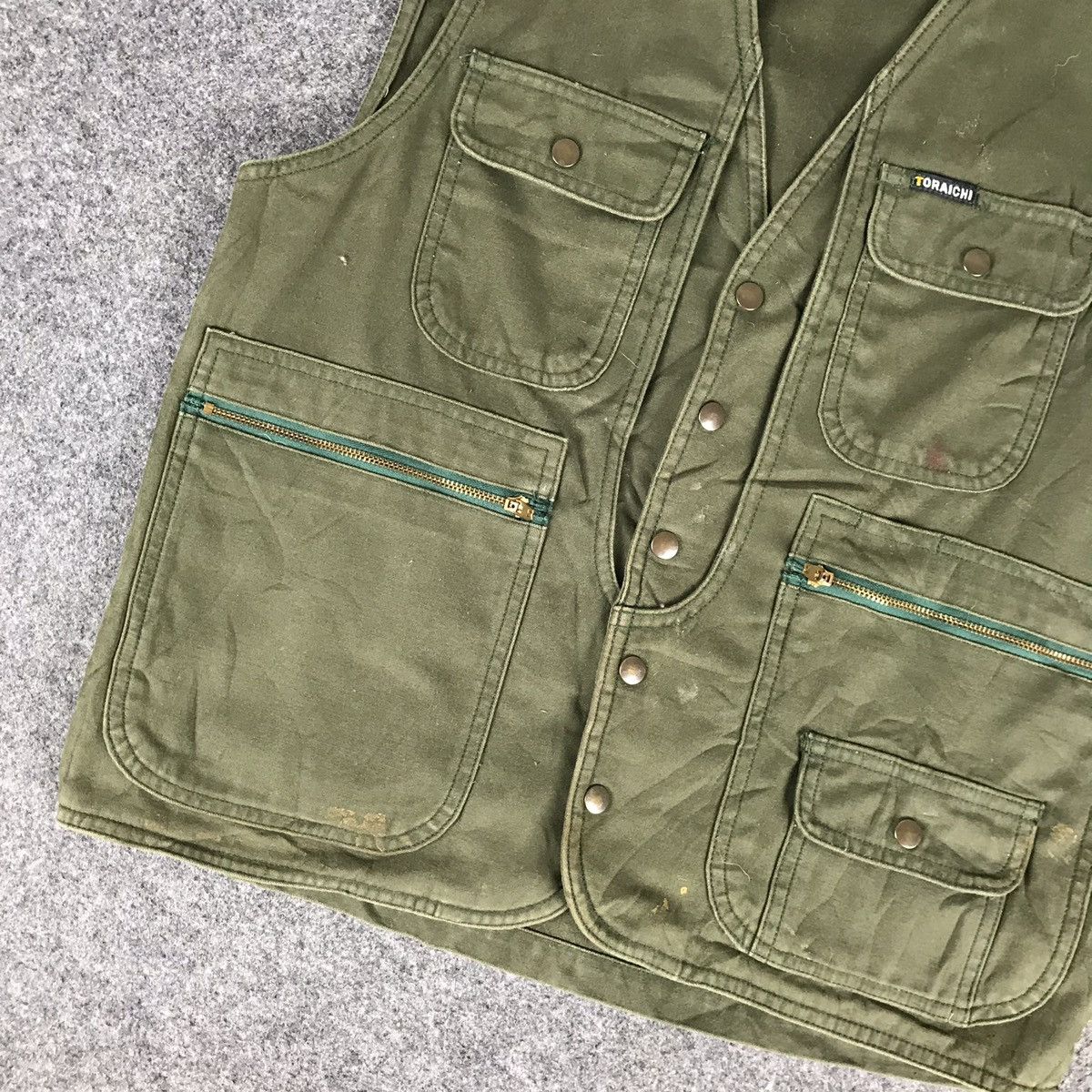 Japanese Brand × Vintage 🔥Very Hard Rare Vintage Vest🔥 Size US S / EU 44-46 / 1 - 5 Thumbnail
