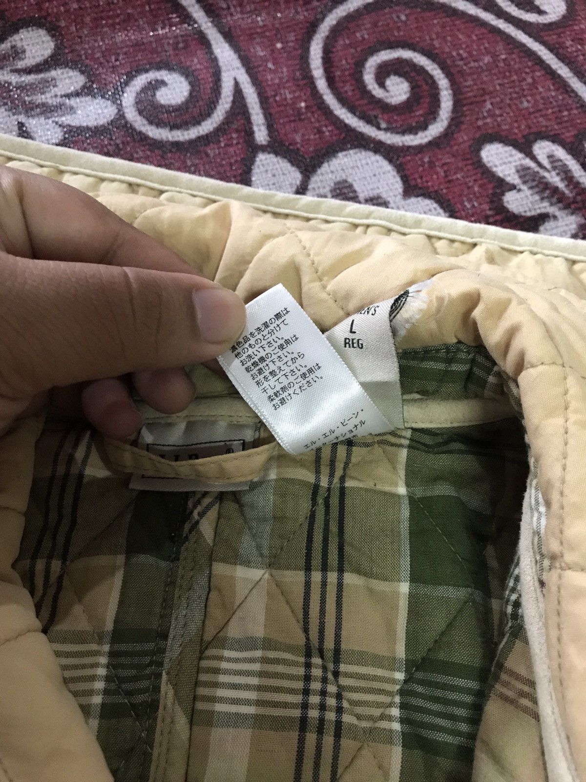 Japanese Brand × L.L. Bean × Vintage 🔥Rare Vintage L.L.bean Quilted Sunfaded jaket🔥 Size US M / EU 48-50 / 2 - 7 Thumbnail