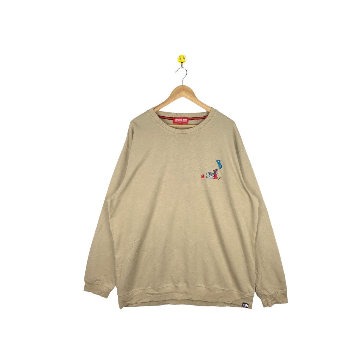 Vintage Ecko Function Sweatshirt Brown Shirt Colour