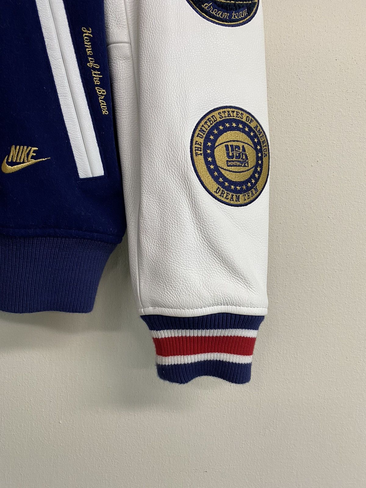 Nike × USA Olympics × Vintage 2012 NIKE SPORTSWEAR USA DREAM TEAM DESTROYER VARSITY (S) Size US S / EU 44-46 / 1 - 6 Thumbnail