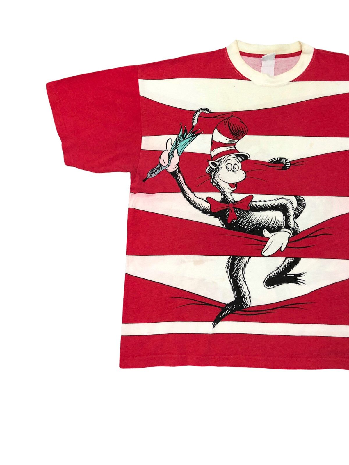 Vintage 1990s Vintage Dr Seuss movie tee Size US XL / EU 56 / 4 - 4 Thumbnail