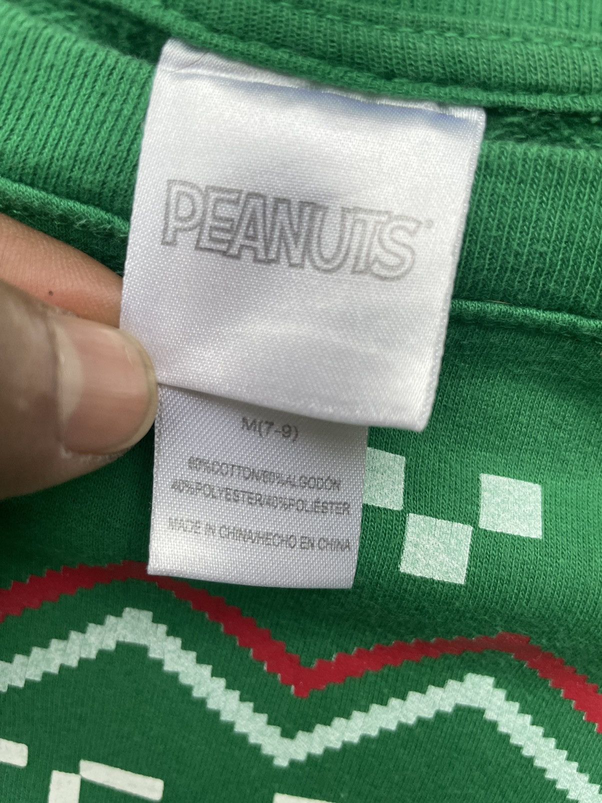 Peanuts Snoopy Peanuts Crewneck Size US M / EU 48-50 / 2 - 9 Thumbnail