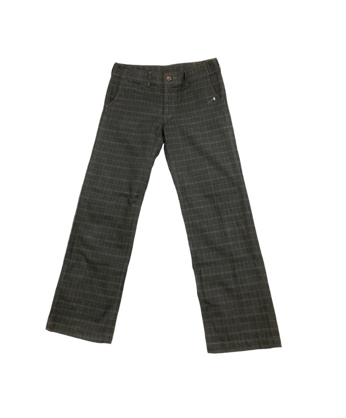 Johnbull 🔥 RARE 🔥 OG John Bull plaid black khakis pant Size US 31 - 6 Thumbnail