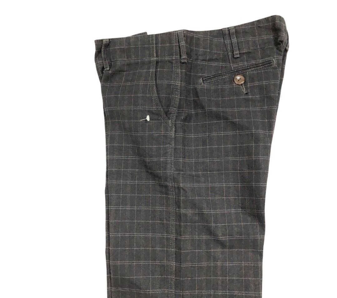 Johnbull 🔥 RARE 🔥 OG John Bull plaid black khakis pant Size US 31 - 14 Thumbnail
