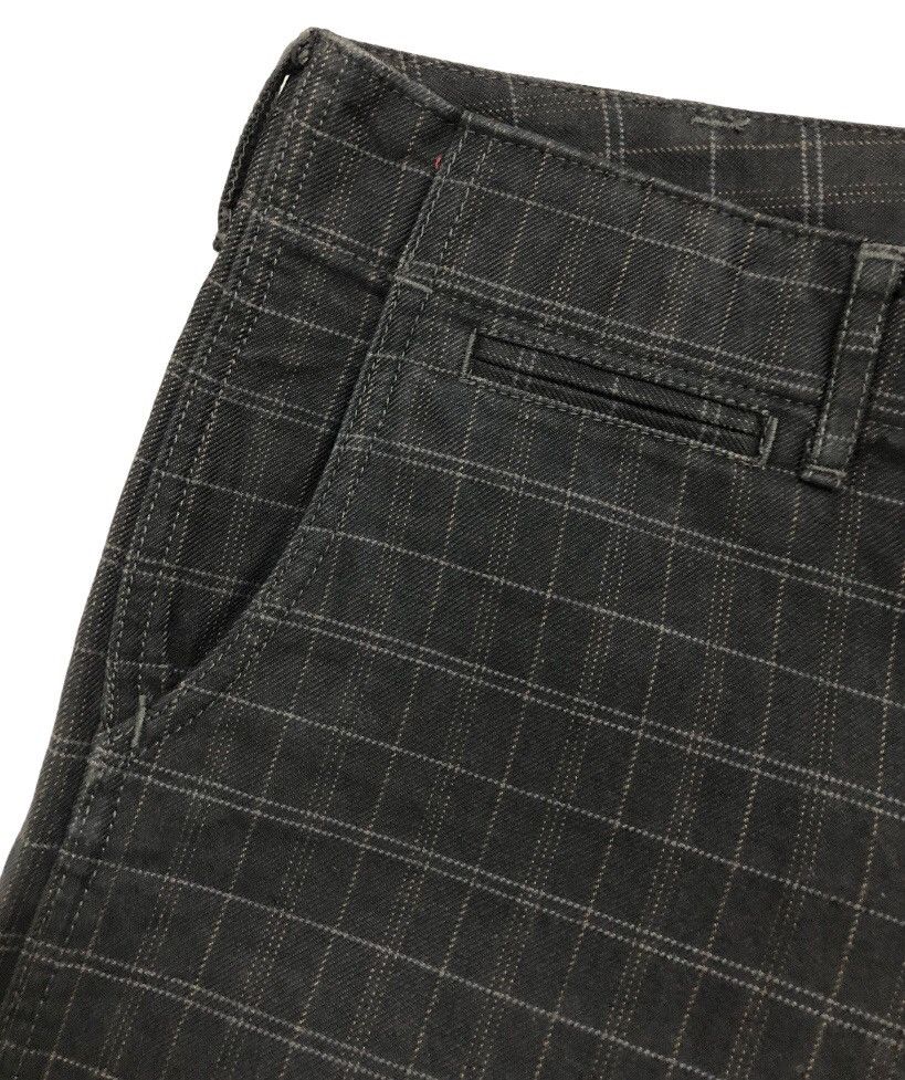 Johnbull 🔥 RARE 🔥 OG John Bull plaid black khakis pant Size US 31 - 12 Thumbnail