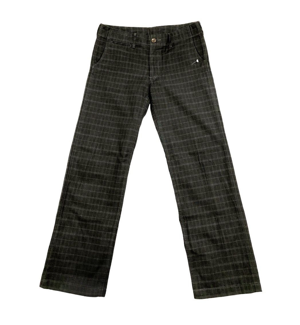 Johnbull 🔥 RARE 🔥 OG John Bull plaid black khakis pant Size US 31 - 3 Thumbnail