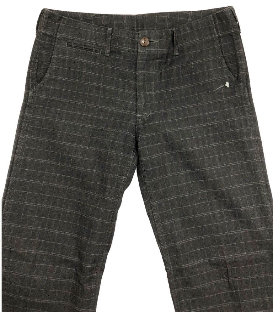 Johnbull 🔥 RARE 🔥 OG John Bull plaid black khakis pant Size US 31 - 4 Thumbnail
